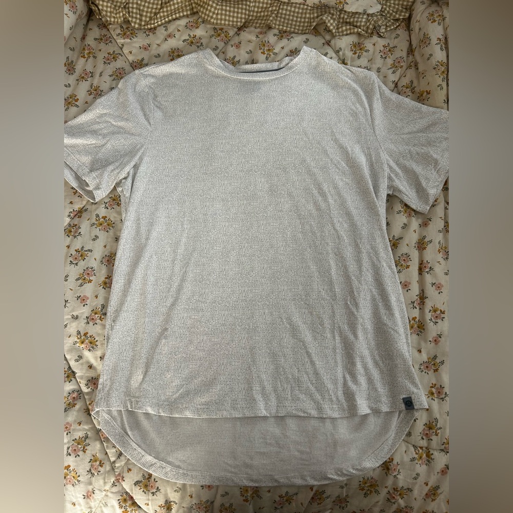 Mondetta White Short Sleeve Crew Neck Tee